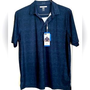 Greg Norman Men's‎ ML75 Polo Size Large New w/ tags Lightweight Navy Blue